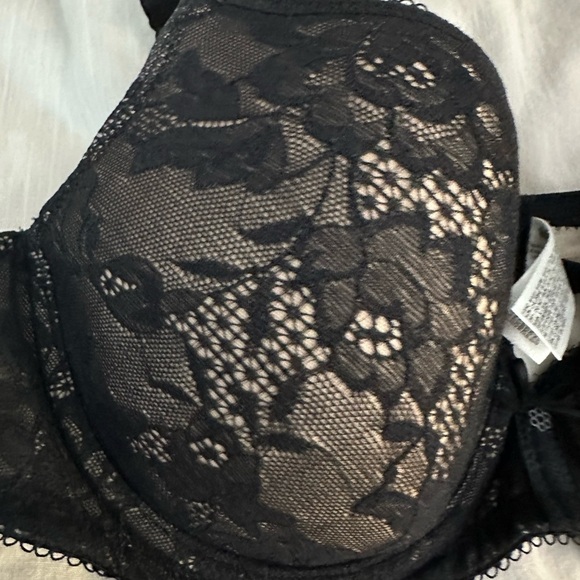 Wacoal Womens Lace Finesse Contour Bra in black - Picture 4 of 4